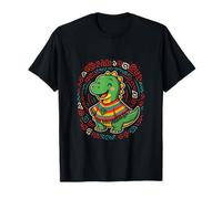 Colorful Dino Fun - Kids Retro Festival T-Shirt