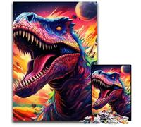 Colorful Dinosaur JigsawPuzzle 1000 Pieces for Adults cardboard Jigsaw Puzzles for Teenagers, Couples, And Friends for Birthdays, Christmas 26X38CM/10.23x14.96inch