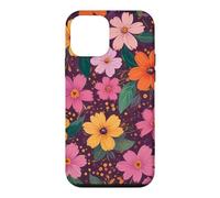 Colorful Ditsy Floral Bold Flowers Floral Case for iPhone 12 mini