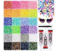Colorful DIY Resin Rhinestone Kit, Bedazzling Kit with Glue, 42000Pcs 40 Colors Jelly Rhinestones for Bedazzling, Nail Gems & Crafting Supplies for Shoes Clothing Book Makeup (24000PCS-A)