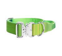 Colorful Dog Collar with Ergonomic Handle for Walking, E M