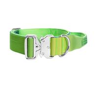 Colorful Dog Collar with Ergonomic Handle for Walking, H L
