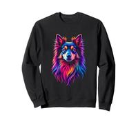 Colorful Dog Portrait Sweatshirt