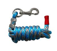 Colorful Dog Rope - Dog Leads, Rope Lead for Large Dogs, Training Leads with Thicker Alloy Hooks, Braid Trail Rein, Reflective Lead Ideal for Donkeys Ponies Large Dogs Workplace Farm