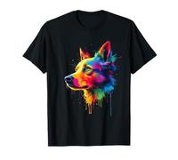 Colorful Dog T-Shirt