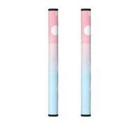 Colorful Dot 2Pcs Refrigerator Door Handle Covers, Rainbow Kitchen Appliance Handle Cover for Fridge Microwave Stove Oven Dishwasher Decor
