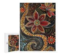 Colorful Dot Art Painting Puzzle 1000 Teile Schwer Puzzle Spielzeug Lernspiel Impossible Herausforderungsspielzeug Für Erwachsene Kinder 500 PCS