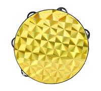 Colorful Double Row Bells Tambourine Musical Beat Instrument Hand Drum Hand Held Tambourine Drum Bells Music Toy Double Row For Adults Kids Small Drums For Adults Kids Musical Percussion
