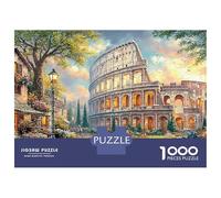 Colorful Dove in Garden 1000 Pieces Jigsaw Puzzles Engaging Home Decoration Daytime Roman Colosseum Jigsaw Puzzles Unique Puzzle Gift for Adults And Kids 70x50cm/1000pcs