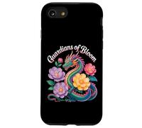 Colorful Dragon Guardians of Bloom Fantasy Floral Design Case for iPhone SE (2020) / 7/8