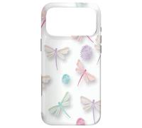 Colorful Dragonfly Pattern For Women Girls Cute Aesthetic Case for iPhone 17 Pro Max