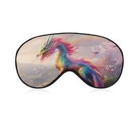 Colorful Dragons Sleep Mask Breathable Light-Blocking Eye Masks for Men Women