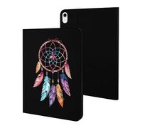 Colorful Dream Catchers Feather Slim Case Compatible with iPad 10th 9th 8th 7th Generation 2022 2021 2020 2019 Protective Cover Stand