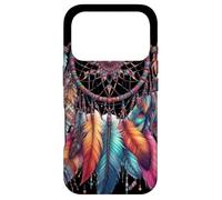 Colorful Dreamcatcher Feathers Tribal Native American Indian Case for iPhone 17 Pro