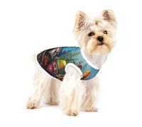 Colorful Dwarves Premium Dog Tshirt - Soft 100% Cotton Ropa Para Perros, Perfect for Small to Medium Dogs, Stylish and Comfortable Shirts for Dogs M