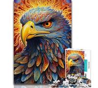 Colorful Eagle 1000 Piece Jigsaw Puzzles for Teenagers,Decompressing Intellectual Educational Toy Great Gifts And Toys (75x50cm)