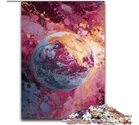 Colorful Earth Art Jigsaw Puzzles for Adults 1000 Piece Puzzle, for Age 14+ Home Art Decor Family Games Christmas Birthday Gifts (50x75cm)