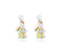 Colorful Easter Bunny Rabbit Earrings for Women Cute Acrylic Leopard Rabbit Carrot Dangle Earring Spring Holiday Easter Jewelry for Women, Acrylic, No Gemstone