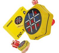 Colorful Educational Toy 5 in 1 Game Set with Tic Toe Checkers for Children Learning and Play Activities Outdoor Game