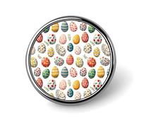 Colorful Eggs Print Enamel Pins for Backpack - Cute Jacket Coat Hat Bags Badge Pins, Funny Unique Novelty Button Pin Women Men Fashion Jewelry Accessories