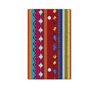Colorful Ethnic Light Switch Cover Plate/Outlet Covers, Vibrant Multicolor Woven Patterns for Home Decor, Thermoplastic Wall Plates, Standard Size Blank Cover Plate