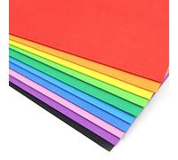 Colorful EVA Foam Sheets for Crafts - 10 Pack 40x60cm, for Kids Art Projects, DIY Scrapbooking, Classroom Supplies(Mixed Color)