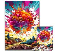 Colorful Explosion 1000 Piece Jigsaw Puzzles for Adults Difficult Puzzles for Adults Ideal And Home Decor 26X38CM/10.23x14.96inch
