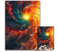 Colorful Explosion Galaxy Puzzles 1000 Pieces for Adults Jigsaw Puzzles for Adults Family Activity, DIY Home Decor, 50x75CM/19.68x29.52inch