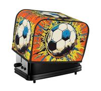 Colorful Explosions Toaster Cover 2 Slice Kitchen Small Appliance Covers With Pockets Dust And Fingerprint Protectio