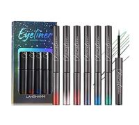 Colorful Eye Catching Shimmering Liquid Pen Set High Pigmented SatinColors Smudge Proof & Quick Drying
