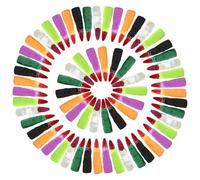 Colorful Finger Pointers - Halloween Fake Finger Claws, Witches Cosplay Nails For Masquerade Costumes, Horror Party Accessories | Scary Costume Accessory For Adul