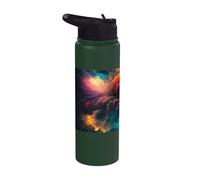 Colorful Fireworks a Spectacular Feast for the Senses Stainless Steel Insulated Water Bottle
