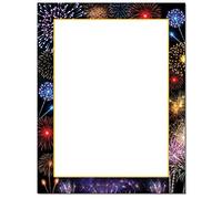 Colorful Fireworks Letterhead Laser & Inkjet Printer Paper (25 Pack)