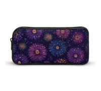 Colorful Fireworks Sea Urchin Makeup Case Toiletry Bag Cosmetic Pouch