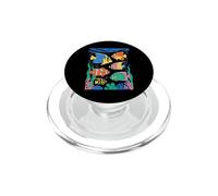 Colorful Fish Graphic Beach Women's Tropical Ocean Sea Life PopSockets PopGrip for MagSafe