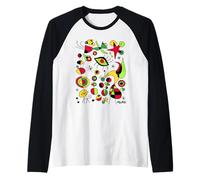 Colorful Fish (Peces de Colores) by Miro Raglan Baseball Tee