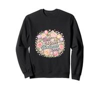 Colorful Floral Bouquet Mother Celebration Art 2026 Sweatshirt