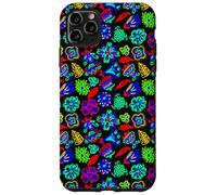 Colorful Floral Pattern Folk Art Sketch Boho Design Case for iPhone 11 Pro Max