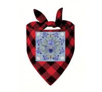 Colorful Flower Floral Dog Bandanas for Small Medium Large Dogs Cats | Soft Polyester Pet Triangle Scarf Kerchief Novelty Pet Bib for Birthday, Photo Shoots, Wedding, Parties Pet Accessories
