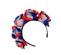 Colorful Flower Headband for Independence Days Props Headpiece US Election Hairhoop Parades Accessories Photo Headpiece