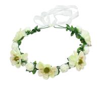 Colorful Flower Headbands Women Bride Flower Crown Bride Flower Wreath Suitable For Various Occasion Christmas Hair Wreath