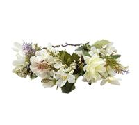 Colorful Flower Headbands Women Bride Flower Crown Bride Flower Wreath Suitable For Various Occasion Elastic Headpieces