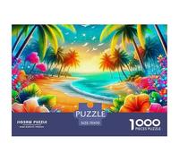 Colorful Flowers 1000 Pieces for Adults Jigsaw Puzzles Educational Games Enchanting Flowers Challenge High Difficulty Beautiful Decoration Puzzle70x50cm/1000pcs