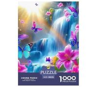 Colorful Flowers Jigsaw Puzzles for Adults 1000 Piece Educational Games Enchanting Flowers Challenge High Difficulty Beautiful Decoration Puzzle38x26cm/1000pcs