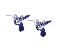 Colorful Flying Birds Temporary Tattoo Stickers Chest Collarbone Hand-drawn Fresh Waterproof Lasting Men And Women Fake Tattoos