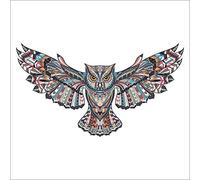 Colorful Flying Owl Wall Sticker for Home Decor Wall Decal