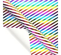 Colorful Foils Birthday Gifts Wrapping Paper Roll Sturdy Materials Portable Decoration For Party Supplies Celebration Roll Wrapping Paper
