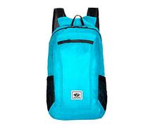 Colorful Folding Bag Outdoor Backpack Large Capacity Lightweight Printed Travel Sports Backpack Backpacks School Girls, lightblue, Einheitsgröße, Rucksack Backpacks