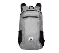 Colorful Folding Bag Outdoor Backpack Large Capacity Lightweight Printed Travel Sports Backpack Concealed Carry Backpack 20l (Grey, One Size)