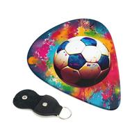 Colorful Football Guitar Pickfor Pickups For Acoustic Electric Guitar Bass Ukulele